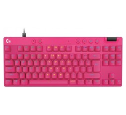 Slika izdelka: Tipkovnica Logitech G PRO X TKL RAPID, magenta, USB, SLO g.