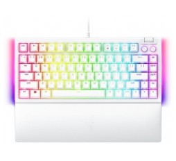Slika izdelka: Tipkovnica Razer BlackWidow V4 75%, bela, US SLO g.