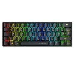 Slika izdelka: Tipkovnica UVI PRIDE Nano 60%, MX rdeča stikala, RGB, USB, SLO