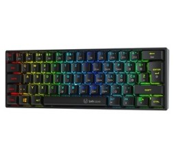 Slika izdelka: Tipkovnica UVI PRIDE Nano 60%, MX rdeča stikala, RGB, USB, SLO