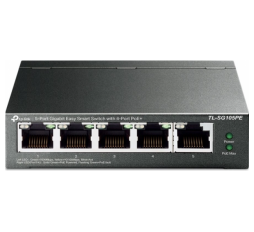 Slika izdelka: TP-LINK 5-Port Gigabit Easy Smart switch stikalo z 4-Port PoE+