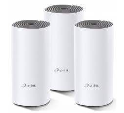 Slika izdelka: TP-LINK AC1200 Deco E4 3-pack Mesh Wi-Fi sistem (usmerjevalnik & ojačevalec)