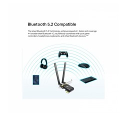 Slika izdelka: TP-LINK AX1800 Wi-Fi 6 Bluetooth 5.2 PCI-E Adapter
