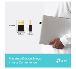 Slika izdelka: TP-LINK AX1800 Wi-Fi 6 Nano brezžična USB mrežna kartica