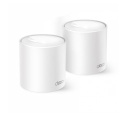 Slika izdelka: TP-LINK Deco X10 (2-pack) AX1500 Whole Home Mesh WiFi6 brezžični usmerjevalnik - router / dostopna točka-AP