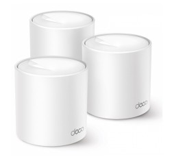 Slika izdelka: TP-LINK Deco X10 (3-pack) AX1500 Whole Home Mesh WiFi6 brezžični usmerjevalnik - router / dostopna točka-AP