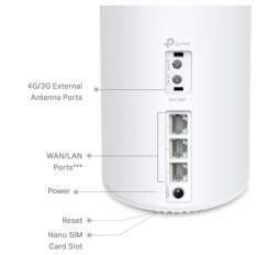 Slika izdelka: TP-LINK Deco X10-4G (1 pack) domači Mesh 4G+ WiFi 6