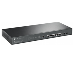 Slika izdelka: TP-LINK JetStream 8-Port 2.5GBASE-T in 2-Port 10GE SFP+ L2+ Managed switch / stikalo z 8-Port PoE+