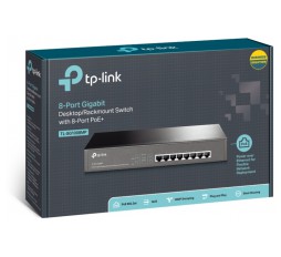 Slika izdelka: TP-Link mrežno stikalo 8 port 10/100/1000, 8 × POE
