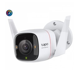Slika izdelka: TP-LINK Tapo C325WB 4MP 2K QHD ColorPro dnevna/nočna IP66 WiFi bela zunanja nadzorna kamera