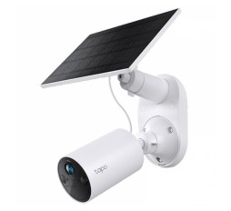 Slika izdelka: TP-LINK Tapo C410 KIT WiFi 2K 3MP zunanja brezžična baterijska solarni panel bela nadzorna kamera