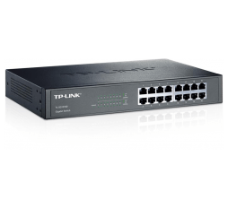 Slika izdelka: TP-LINK TL-SG1016D 16-port gigabit rack mrežno stikalo-switch