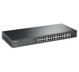 Slika izdelka: TP-LINK TL-SL2428P 24-port 10/100 4-port gigabit Smart 24xPoE+ 250W 4xSFP režami mrežno stikalo-switch