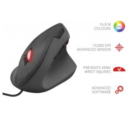 Slika izdelka: TRUST MIŠKA GAMING GXT 144 REXX ERGO ČRNA