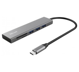 Slika izdelka: TRUST USB-C HUB HALYX 3xUSB IN SD CARD RAZDELILNIK
