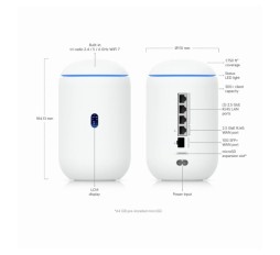 Slika izdelka: Ubiquiti usmerjevalnik WiFi7 UDR7 Dream Router UniFi