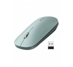 Slika izdelka: Ugreen brezžična tiha, tanka in lahka miška 2.4GHz, 400DPI zelena - box