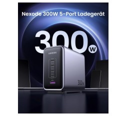 Slika izdelka: Ugreen Nexode 300W GaN II 5-portni USB polnilec - box