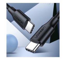 Slika izdelka: UGREEN USB 2.0 USB-C na USB-C 1m (črn) - polybag