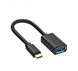 Slika izdelka: Ugreen USB-C (M) na USB 3.0 (Ž) OTG kabel črn - polybag