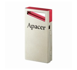 Slika izdelka: APACER USB ključ 32GB AH112 super mini srebrno/rdeč