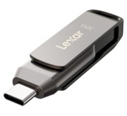 Slika izdelka: USB ključek Lexar JumpDrive Dual D400, 32GB USB 3.1 Type-C, 100 MB/s
