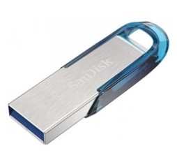 Slika izdelka: USB ključek SanDisk Ultra Flair 32GB USB 3.0 (moder)