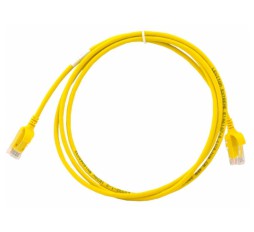 Slika izdelka: Leviton patch UTP CAT.6 1,2m rumen 3,8mm HighFlex 135-6H460-04Y