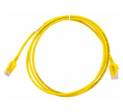 Slika izdelka: Leviton patch UTP CAT.6 1,5m rumen 3,8mm HighFlex 136-6H460-05Y