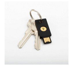 Slika izdelka: Varnostni ključ Yubico YubiKey 5 NFC, USB-A, črn