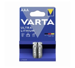 Slika izdelka: Varta litijeva baterija AAA 2kom 1,5V LITHIUM