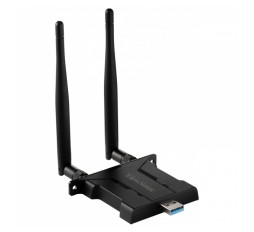 Slika izdelka: VIEWSONIC VB-WIFI-005 Wi-Fi 6 WLAN Dual Band IFP Bluetooth USB brezžična mrežna kartica