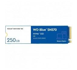 Slika izdelka: WD 250GB SSD BLUE SN570 3D M.2 2280 NVMe