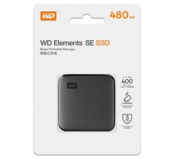 Slika izdelka: WD 480GB ELEMENTS SE SSD, USB 3.0  