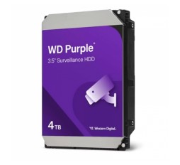 Slika izdelka: WD Purple 4TB Surveillance 3,5" SATA3 128MB 5400rpm WD44PURZ trdi disk