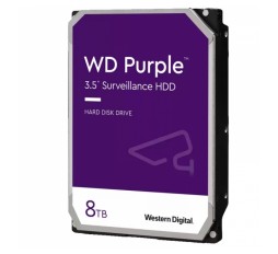 Slika izdelka: WD Purple 8TB 3,5" SATA3 256MB 5640rpm (WD85PURZ) trdi disk