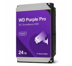 Slika izdelka: WD PURPLE PRO 24TB 3,5" SATA3 512MB 7200rpm (WD240PURP) trdi disk