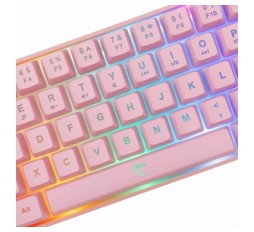 Slika izdelka: WHITE SHARK tipkovnica USB roza SLO gaming GK-2201 RONIN-P-HR