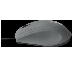 Slika izdelka: Wired Optical Mouse with 3 keys, DPI 1000 With 1.5M USB cable,Grey,size72*108*40mm,weight:0.077kg