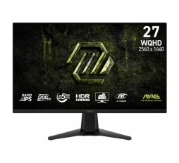 Slika izdelka: Zaslon MSI MAG 275QF E20 / 27" (68,5 cm) / 2560 X 1440 / 200 Hz / 0,5 ms