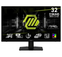 Slika izdelka: Zaslon MSI MAG 322UPF / 32" / UHD / IPS / 160Hz / 1ms (GtG) / črn - nastavljiv po višini - PD 90W