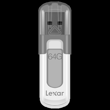 LEXAR 64GB JumpDrive V100 USB 3.0 flash drive, Global EAN: 843367119547 ...