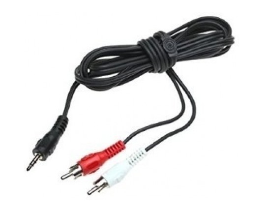 Audio cable E-Green 3.5mm - 2xRCA 1.5m