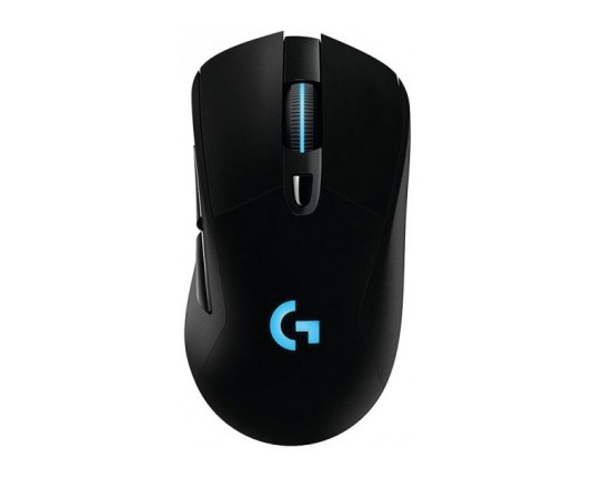 Logitech G703 Lightspeed brezžična optična gaming črna miška