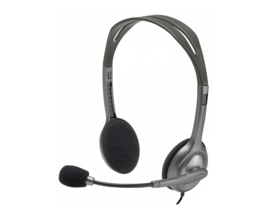Logitech H111 Corded Stereo Headset BLACK 3.5 MM