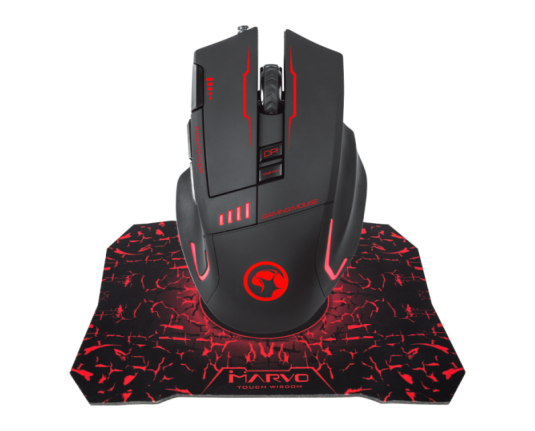 Marvo miška G909L + G1 Gaming podloga