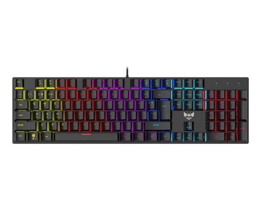 Bytezone Mehanska gaming tipkovnica Dozer RGB modra stikala makro Anti-Ghosting (črna)