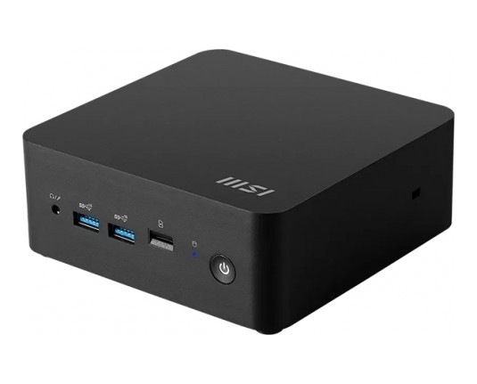 Mini namizni računalnik MSI Cubi NUC 1MG-244BEU Core 3 8GB 512GB SSD Wi-Fi 6E + BT 2x2.5Gbps Windows 11 Home (črn)