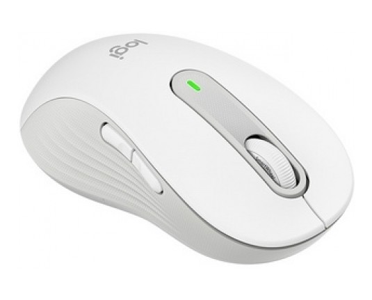 Logitech signature M650 L Left brezžična optična za levičarje bela miška