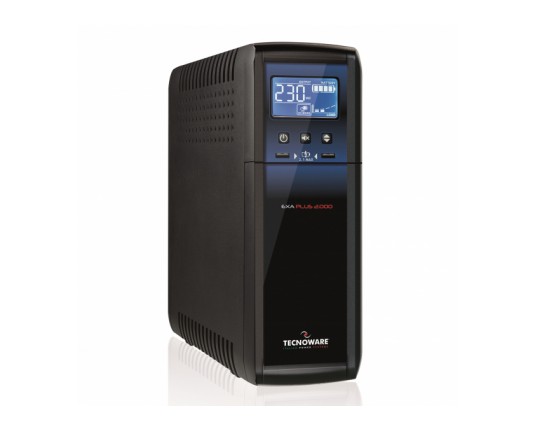 UPS Tecnoware Exa Plus 2100VA / 1470W – 8 Prese IEC, Line-interactive, AVR, Ventola, 10-30 Min Di Autonomia